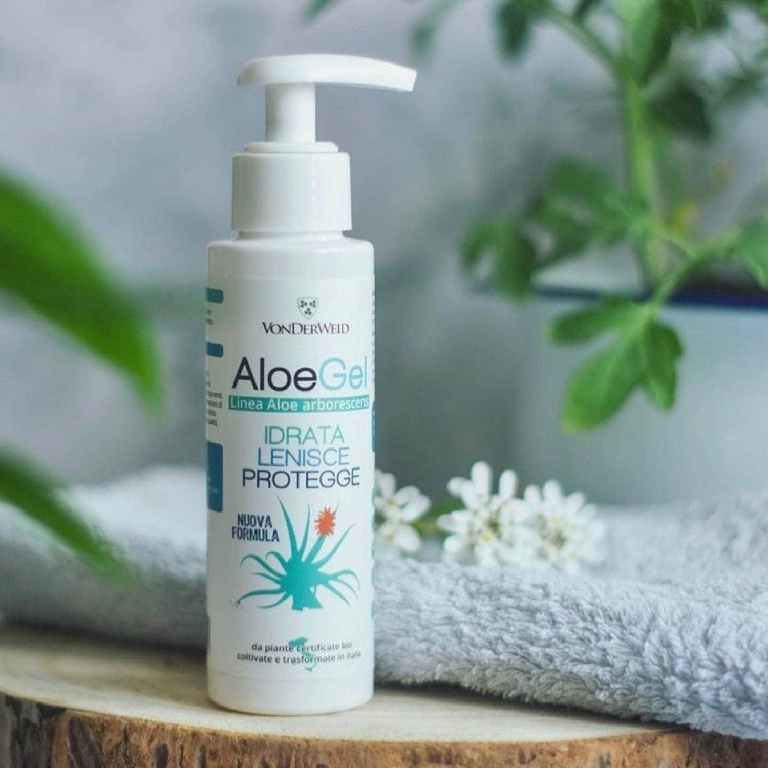 Vonderweid – wholesale Vårdande kräm för solskador – AloeGel – Lugnande gel med Aloe Vera och Arborescens | 250 ml2