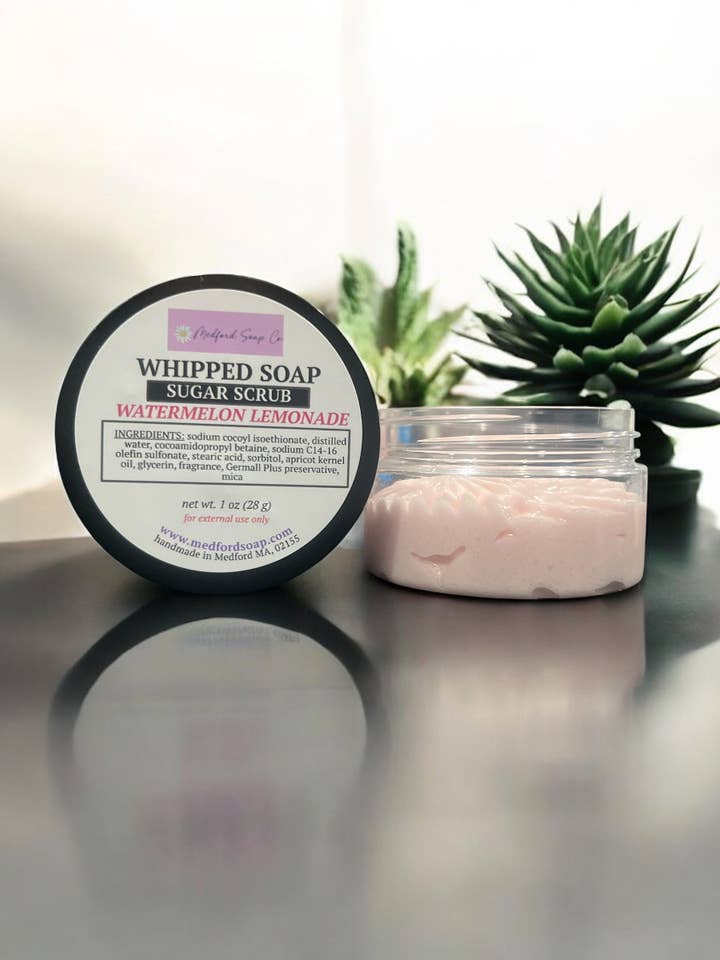 Vispad Tvål Sugar Scrub för wholesale av Medford Soap Company