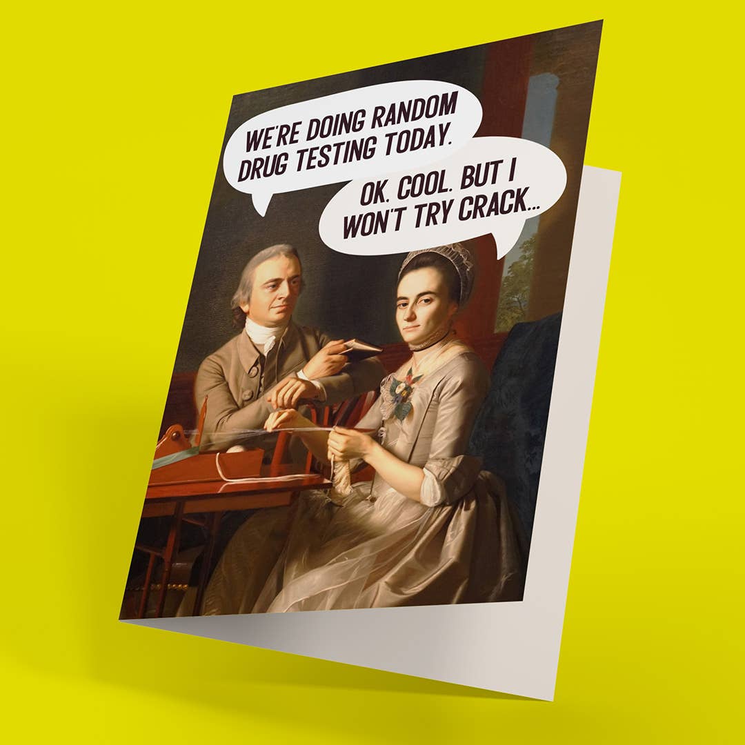 Squirrel Friend Gifts – Engroshandel Hverdagshilsen kort – Prøv ikke at knække - Sjov ædruelighedskort0