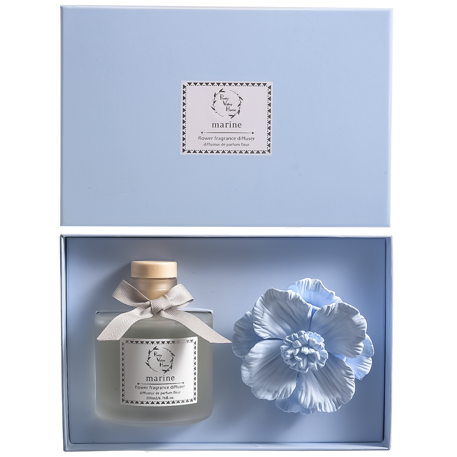 Pretty Valley Home – wholesale Reed diffuser – Diffuser Sets Gifts Ceramic Flower (2025)-Pretty Valley Home7