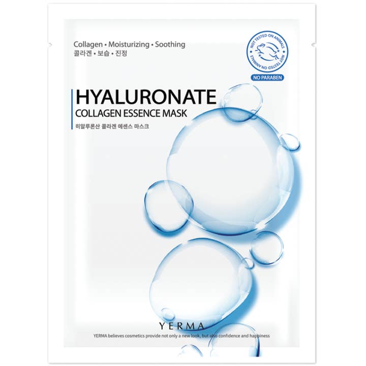 YERMA - Wholesale Skincare Face Mask - Collagen Essence Mask Hyaluronate