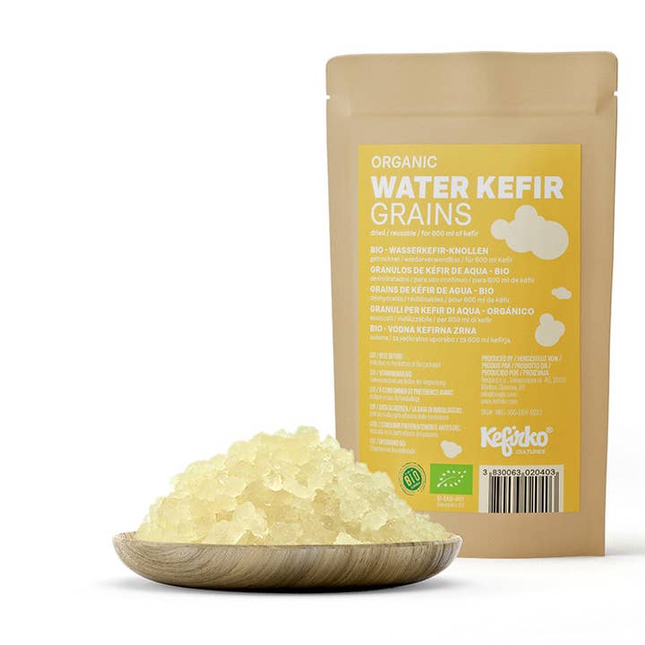 ORGANIC WATER KEFIR GRAINS for wholesale by Kefirko