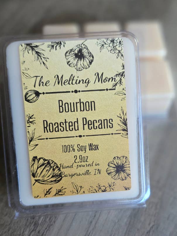 Bourbon Roasted Pecans for wholesale by The Melting Mom