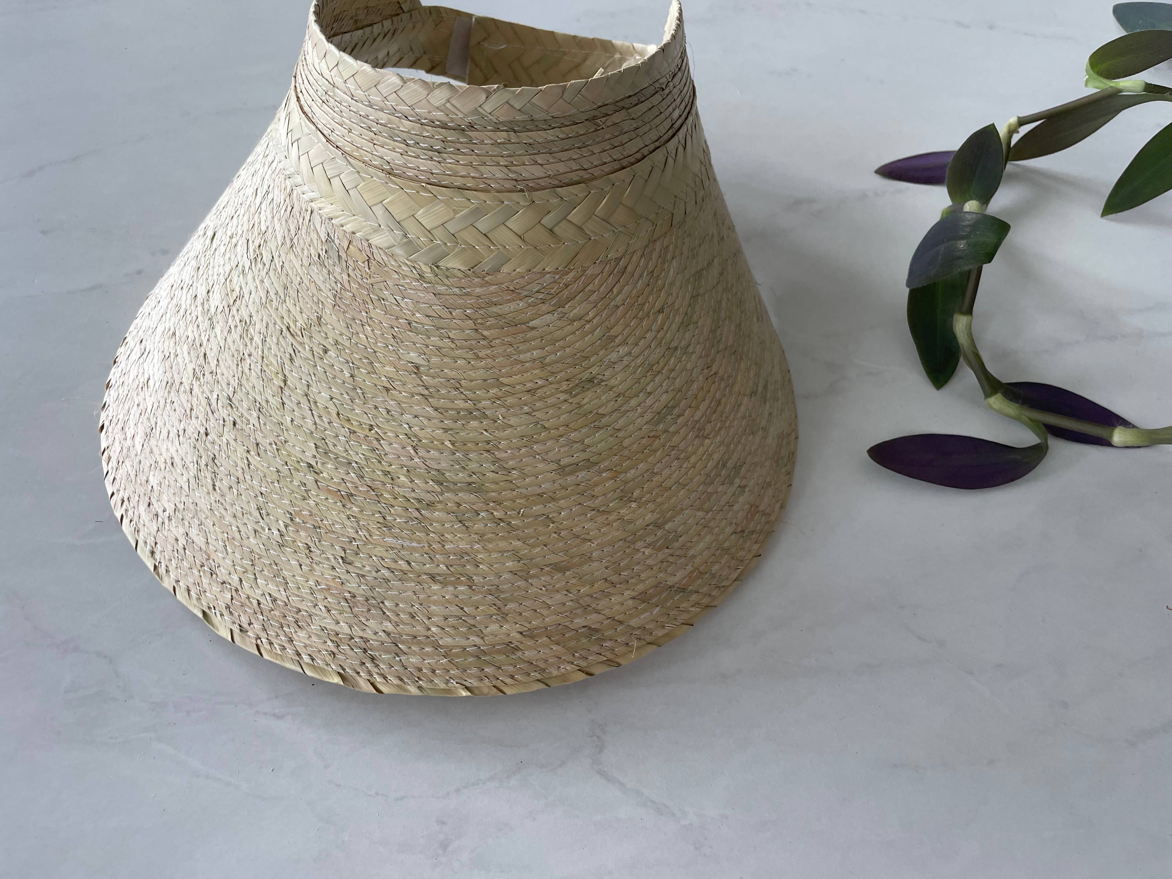 Pura Vida - Wholesale Visor - Women's - Women's Straw Hat Beach Visor6