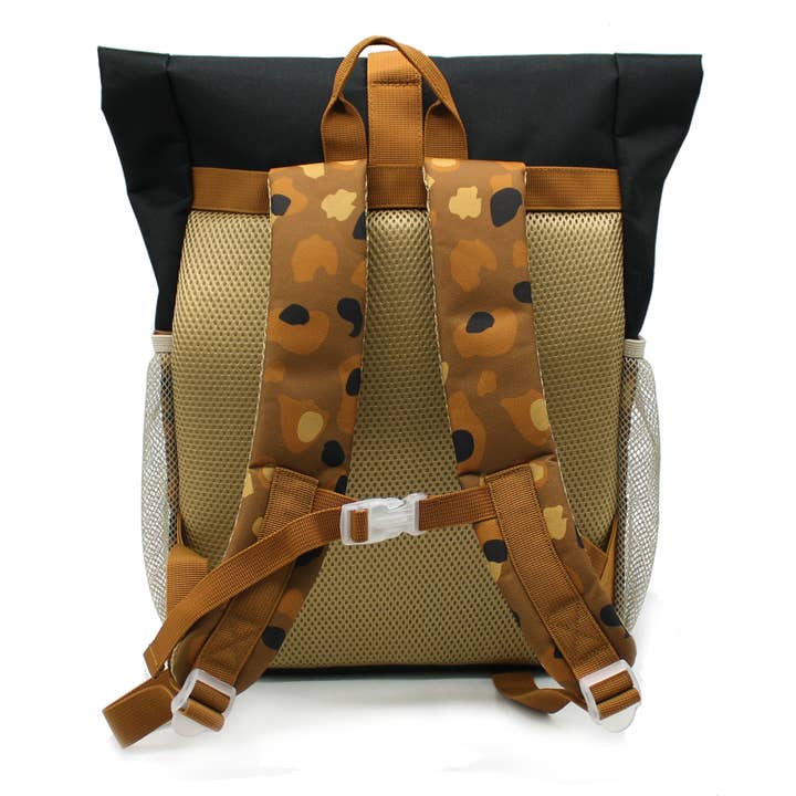 Les Déglingos, France - Wholesale Backpack - Kids - LES DEGLINGOS ROLLTOP BACKPACK SPECULOS THE TIGER- 41CM4