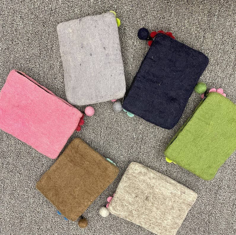 Tourtiwi - Wholesale Portemonnee - Dames - Schattige Kleine Vilten Tasjes met Sprookjesachtige Stadsdecoraties13