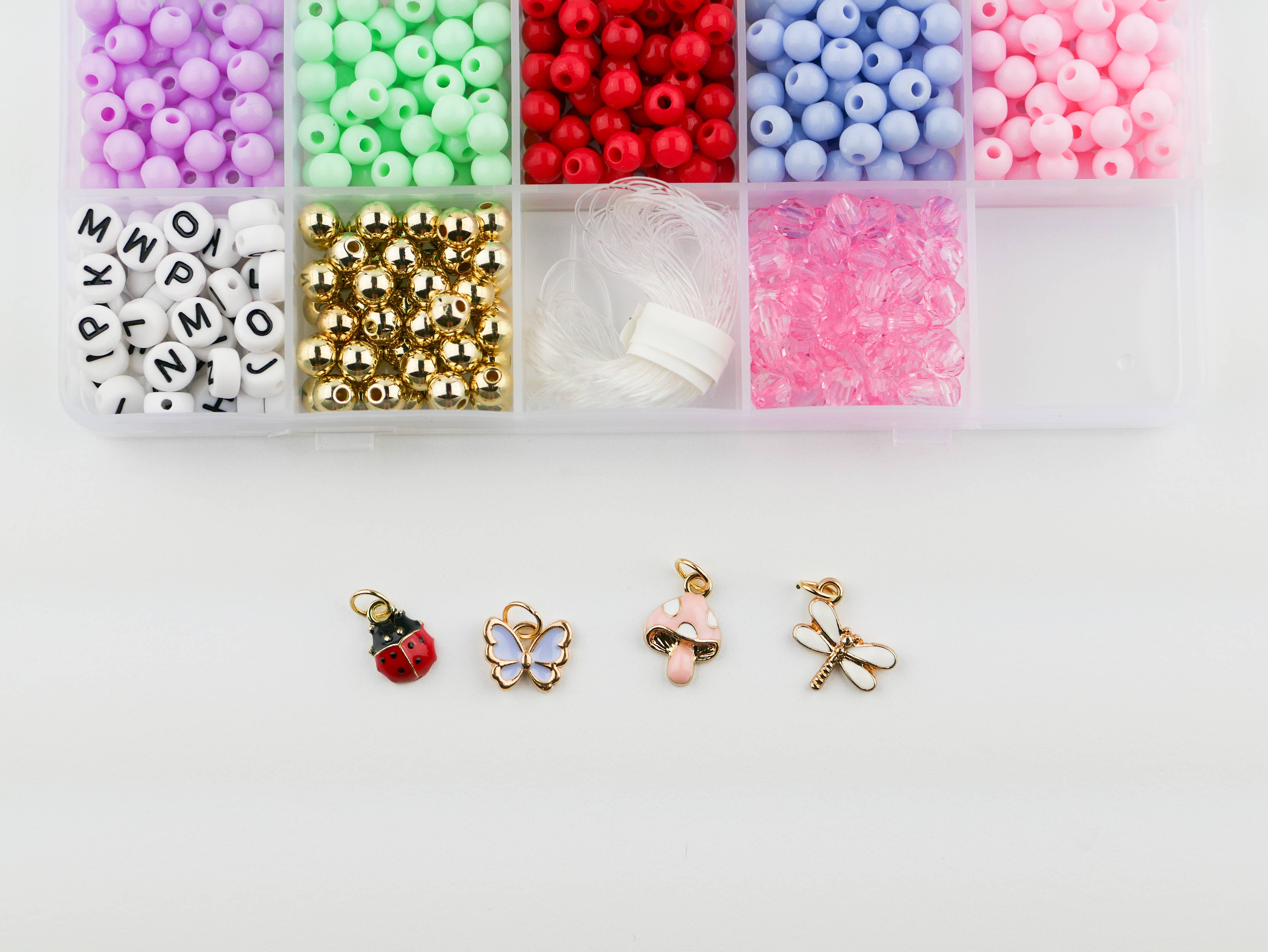 Stacked Sweetly - Wholesale DIY Jewelry - Kids - Hello Spring DIY Stretchy Bracelet Craft Kit3