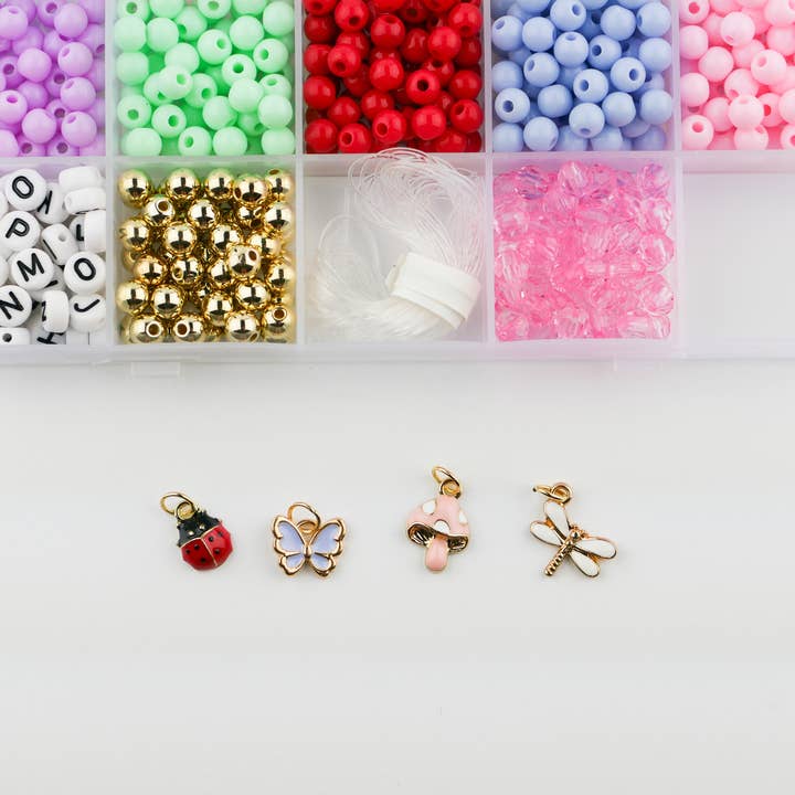 Stacked Sweetly - Wholesale DIY Jewelry - Kids - Hello Spring DIY Stretchy Bracelet Craft Kit3