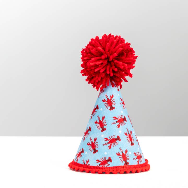 Pup Party Hats - Wholesale Pet Hat - Dog - Larry Lobster Party Hat3