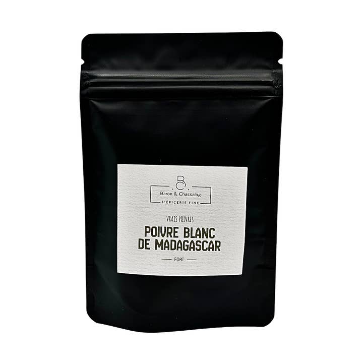 Baron & Chassaing - Wholesale Pepper/peppercorns - Madagascar White Pepper - Refill 50g0
