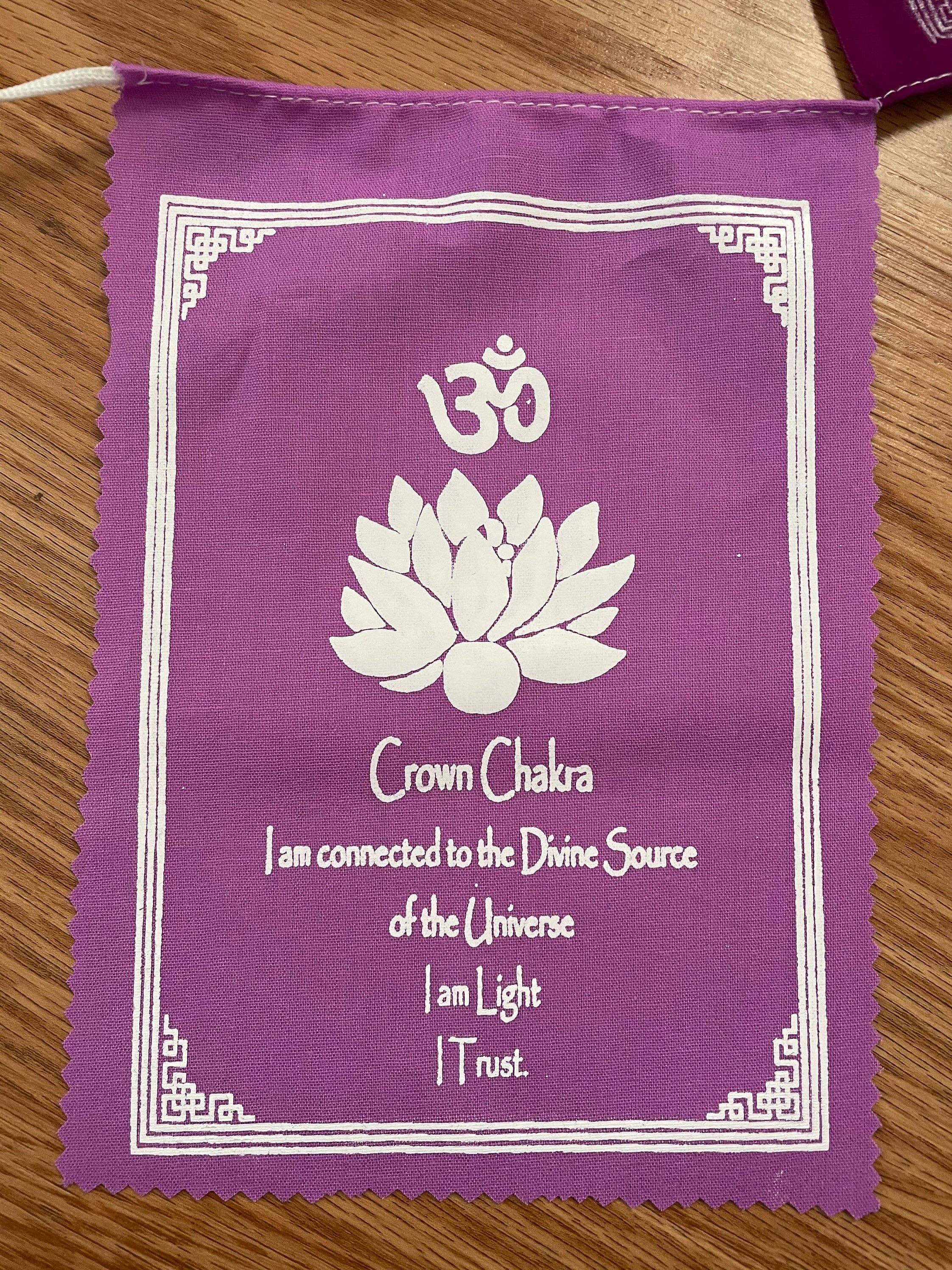 Like International - Wholesale Flag - 7-Chakra Prayer Flags Bright Decor5