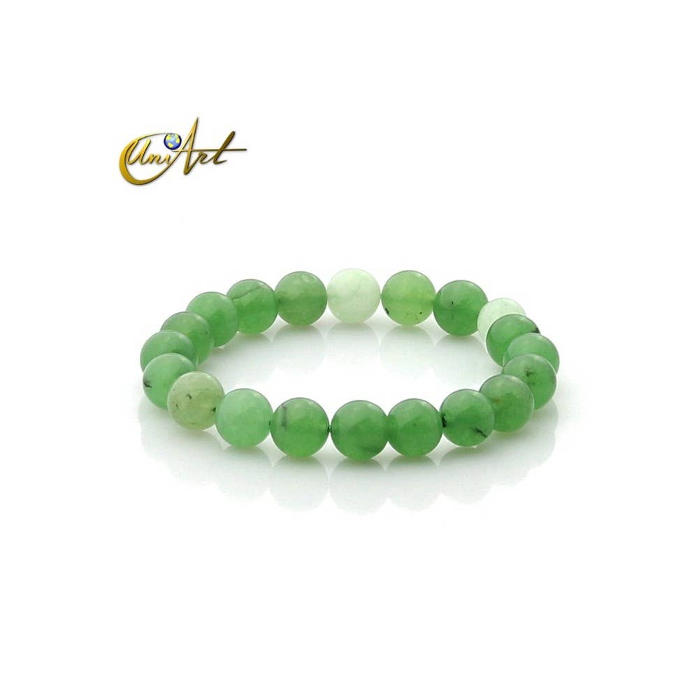 UniArt - Wholesale Armband met kralen - 10 mm jade armband1