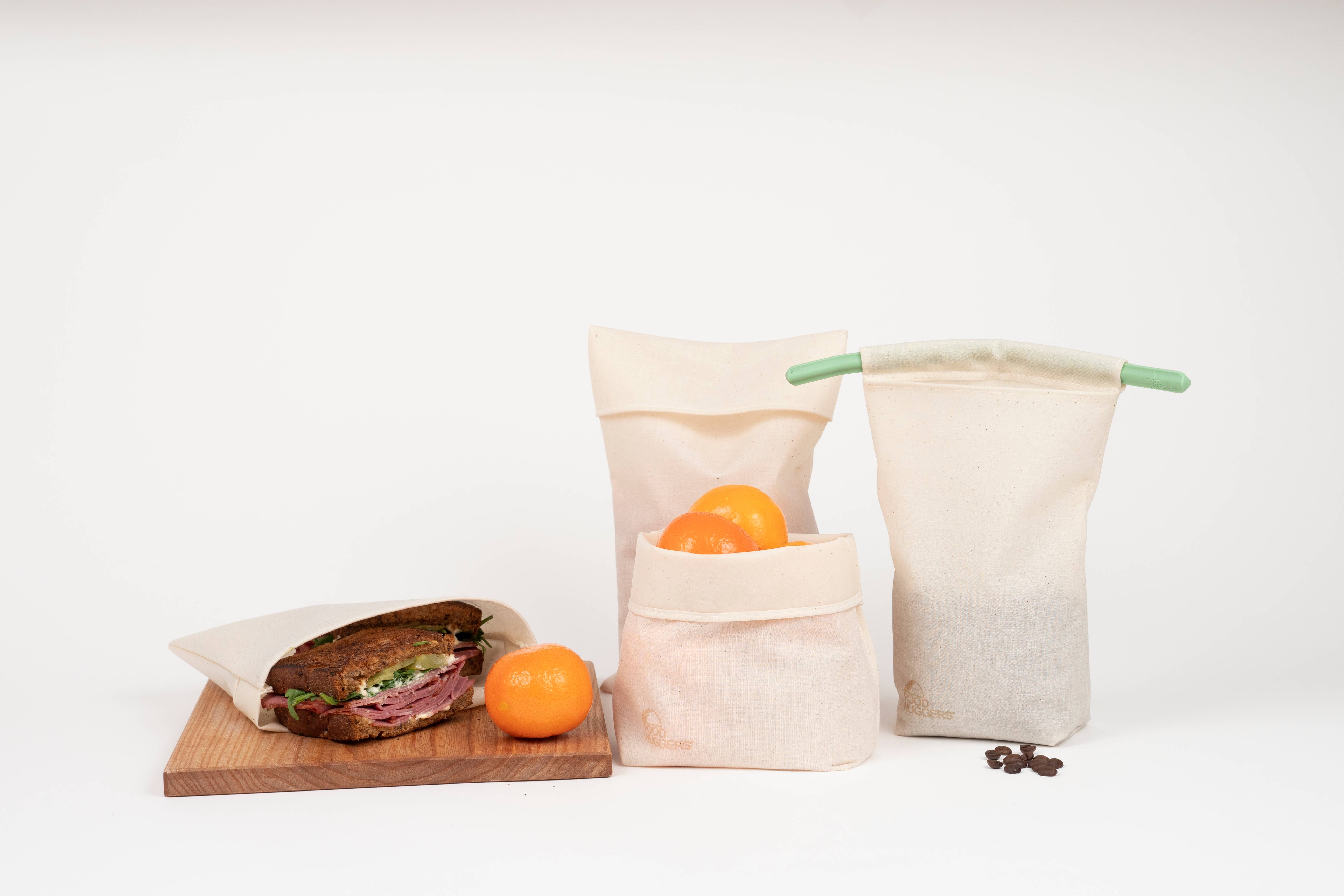 Food Huggers - Wholesale Food Storage Wrap/Bag - Food Huggers Fabric / Silicone Sandwich Bag7