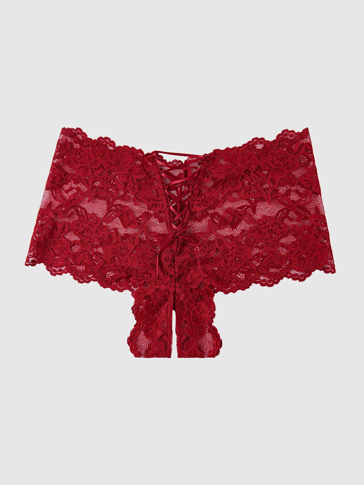 House of Desire - Wholesale Underwear - Women's - BELLA LACE CROTCHLESS CHEEKY20