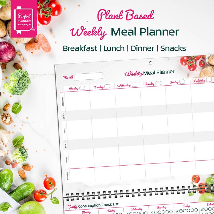 Perfect Planner Company - Wholesale Planner - Plant Based Meal Planner2
