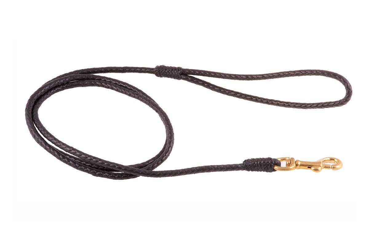 Alvalley - Wholesale Pet Leash - Dog - Braided Leather Snap Leads5