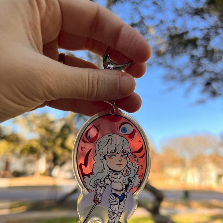 KOHI & ANDIE - Wholesale Keychain - Unisex - BERSERK 3" AMBITION ACRYLIC KEYCHAIN - anime