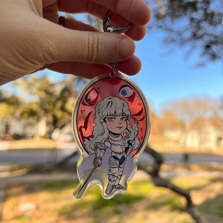 KOHI & ANDIE - Wholesale Keychain - Unisex - BERSERK 3" AMBITION ACRYLIC KEYCHAIN - anime1
