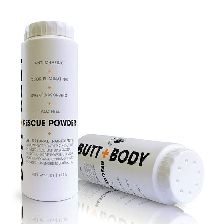 POUDRE DE SAUVETAGE POUR LES FESSES ET LE CORPS - 4 oz pour la vente par FOOT SENSE