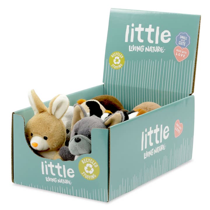 Keycraft - Wholesale Stuffed/Plush Toy - Kids & Baby - Little Living Nature Snugglies Pet Animal Plush