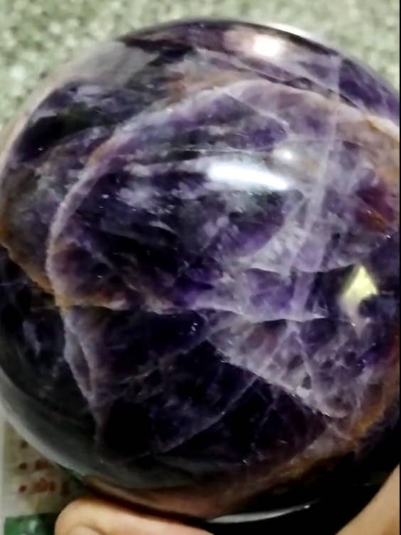 Stor ametystkugle, 3 kg amethystsfære for engroshandel hos jiomind