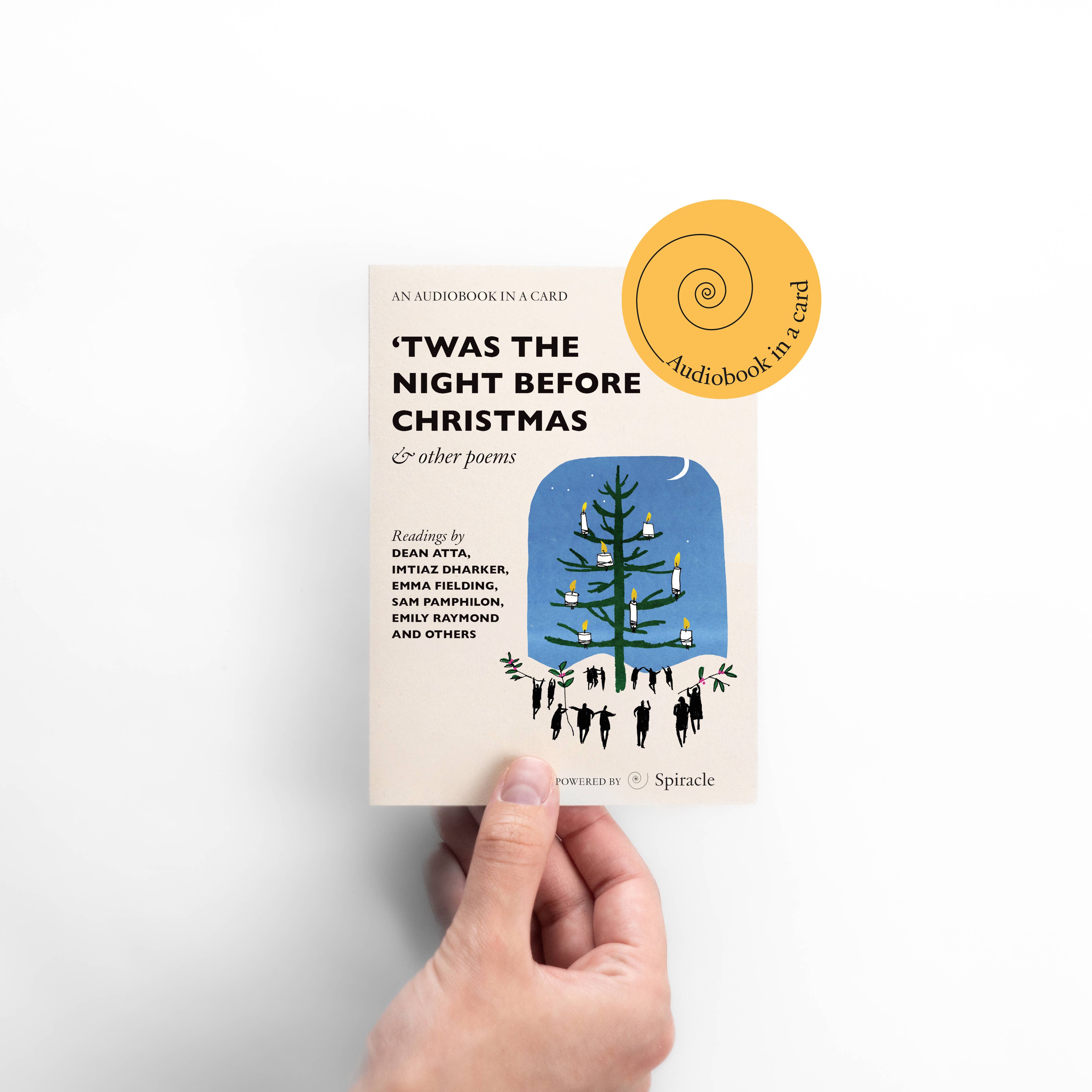 Spiracle Audiobooks - Wholesale Christmas Card - ’Twas the Night Before Christmas Audiobook Gift9