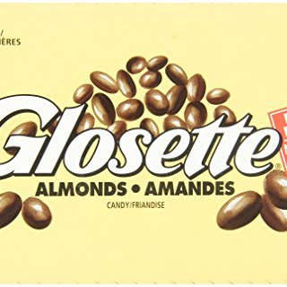 Echo Sales Canada - Wholesale Chocolate Covered Sweets - GLOSETTE Chocolate Covered Almonds, 18 Count