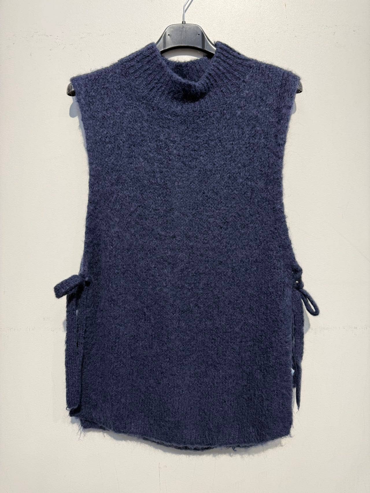 NOELINE - Vente Pull en maille – femme - Pull sans manches en baby alpaga et laine 34512