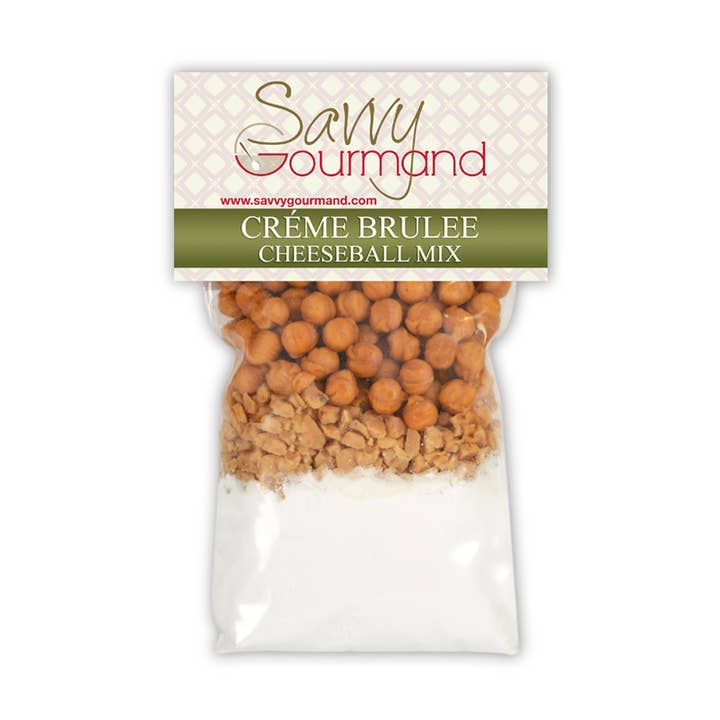 Creme Brûlée Cheeseball or Pie for wholesale by Savvy Gourmand