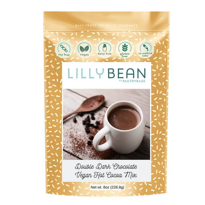 LillyBean Baking - Wholesale Hot Cocoa Mix/Kit - Double Dark Chocolate Hot Cocoa Mix