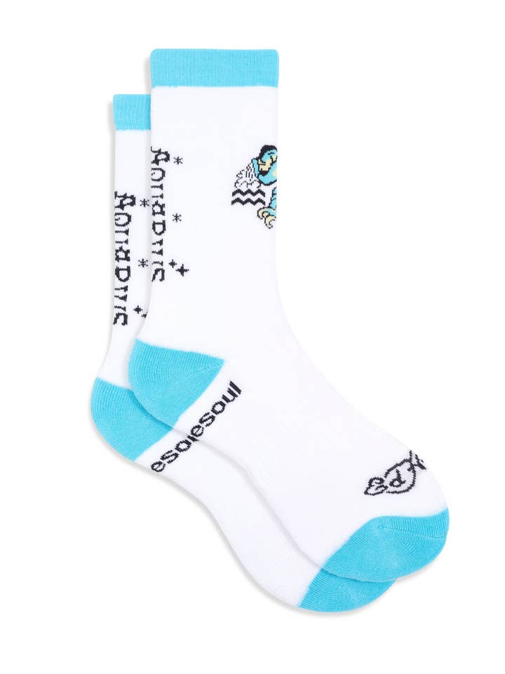doublesoul - Vente Chaussettes – unisexe - Chaussette haute zodiaque Ed Hardy18