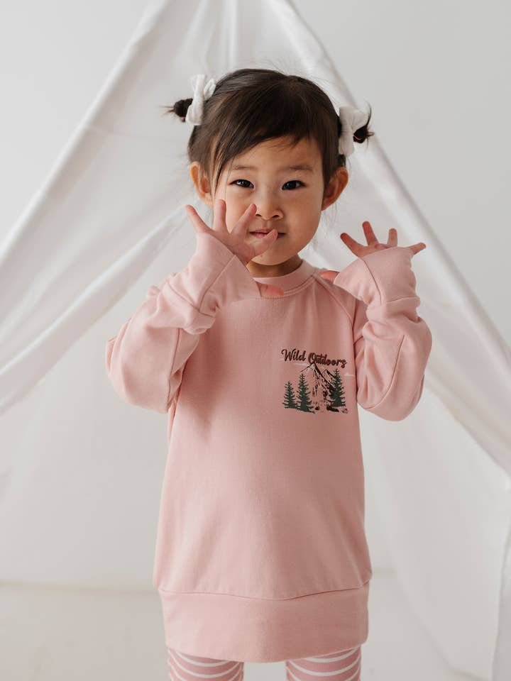 babysprouts clothing company - Wholesale Sweatshirt - Kids - Girl's Raglan Sweatshirt12