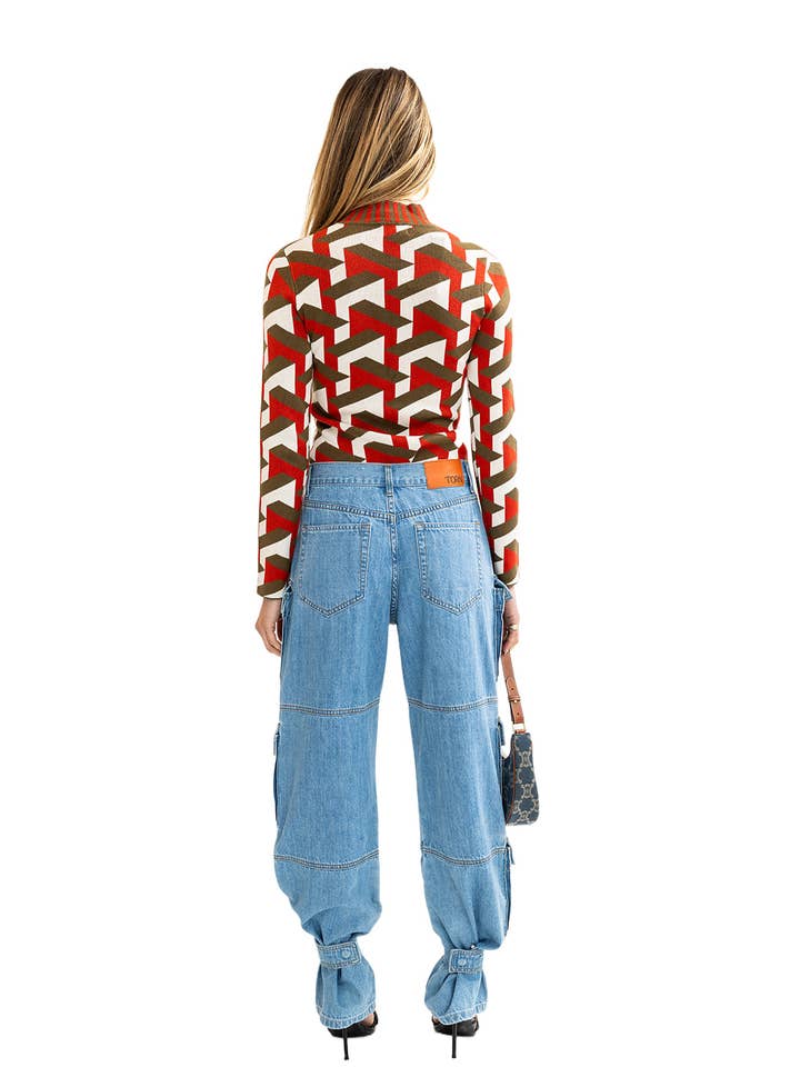 Torn By Ronny Kobo - Wholesale Knit Top - Women's - REINE TOP6