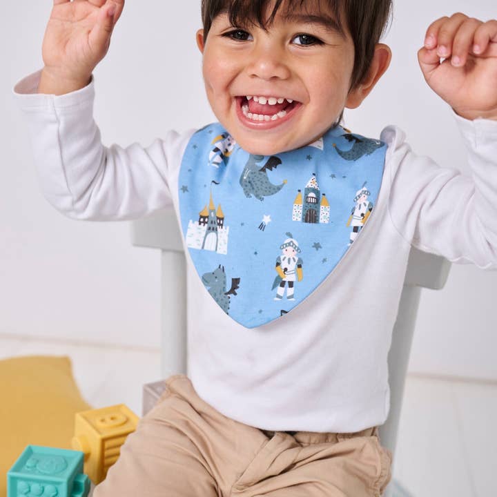 Bibbilyboo – wholesale Bib – Baby – Dragon Bundle of 3 Waterproof Dribble Bibs