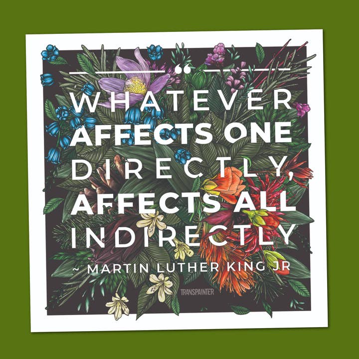 Transpainter - Wholesale Sticker - Dr. Martin Luther King Jr Quote Sticker | MLK Day Stickers3