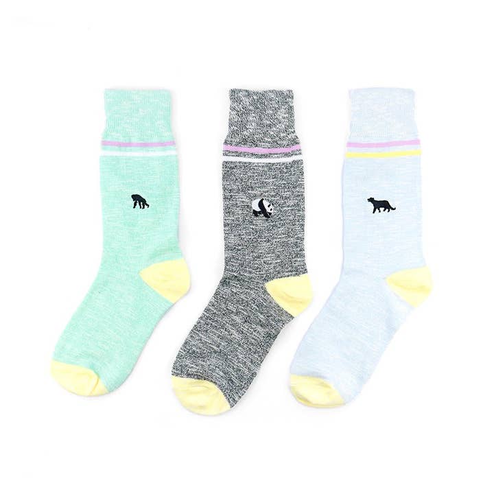 Three Pack Speckle for wholesale by Critically Endangered Socks