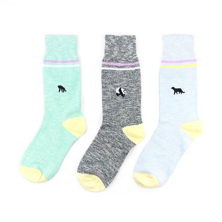 Three Pack Speckle for wholesale by Critically Endangered Socks
