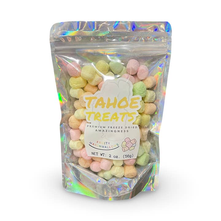 Mini Puff Marshmallows - Fruity Mix for wholesale by Tahoe Treats
