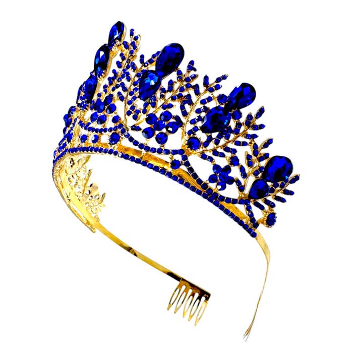 TAPA fashion - Wholesale Tiara - Women's - Crystal Tiara Crown CR1126-1 (1PC)14