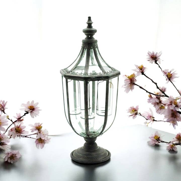 77 cm metalen tuinlantaarn met theelichthouder voor wholesale door Minster Stylish Living Ltd