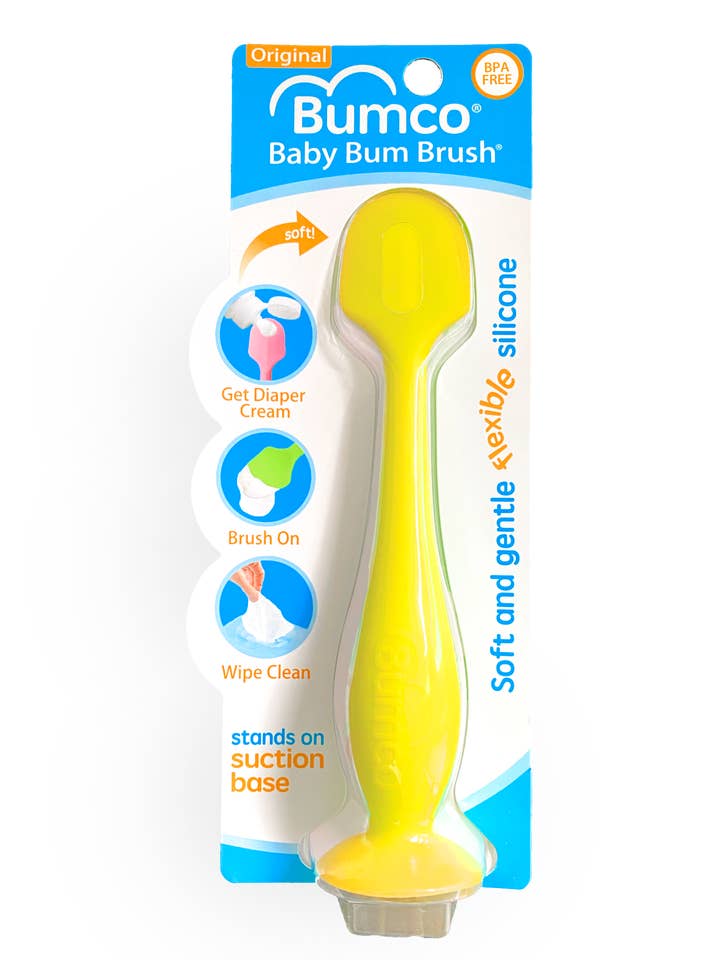 Bumco Baby Bum Brush - Yellow for wholesale by Bumco