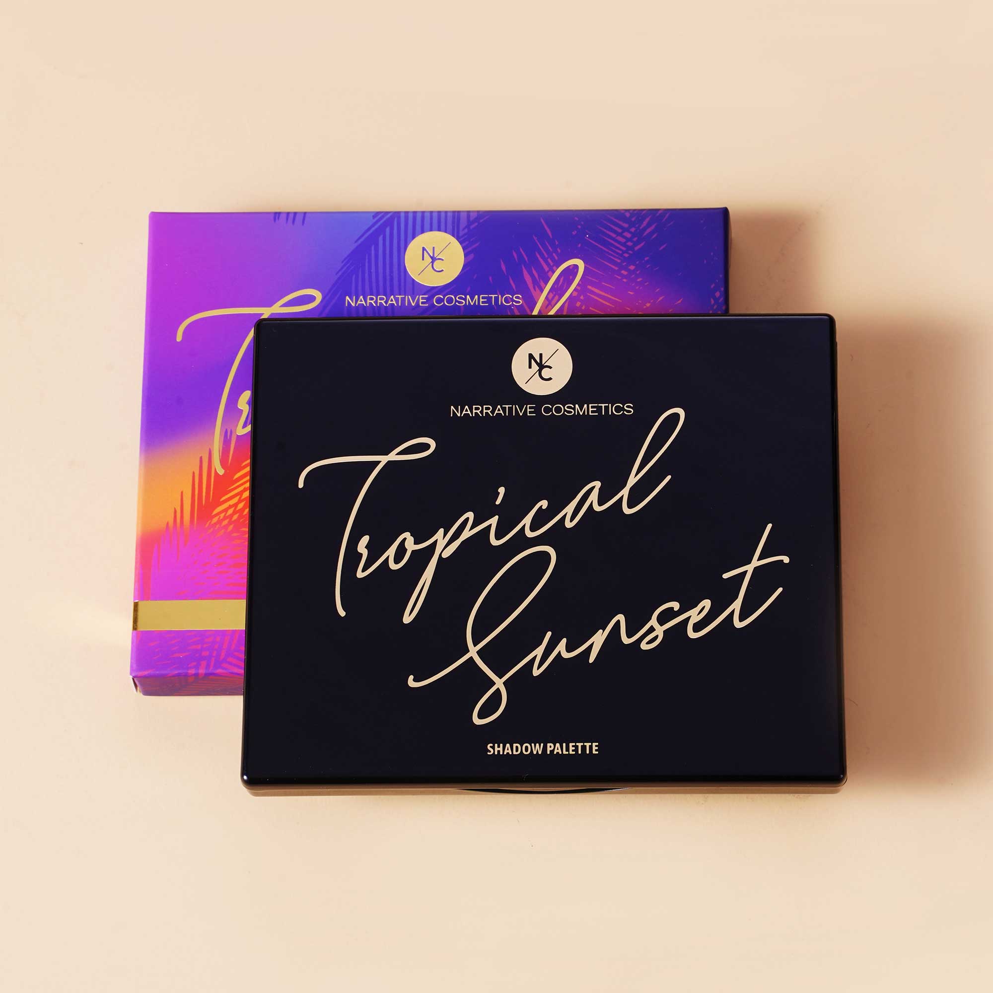 Narrative Cosmetics – wholesale Ögonskuggepalett – Talc Free 12 Färg Tropical Sunset Ögonskuggspalett9