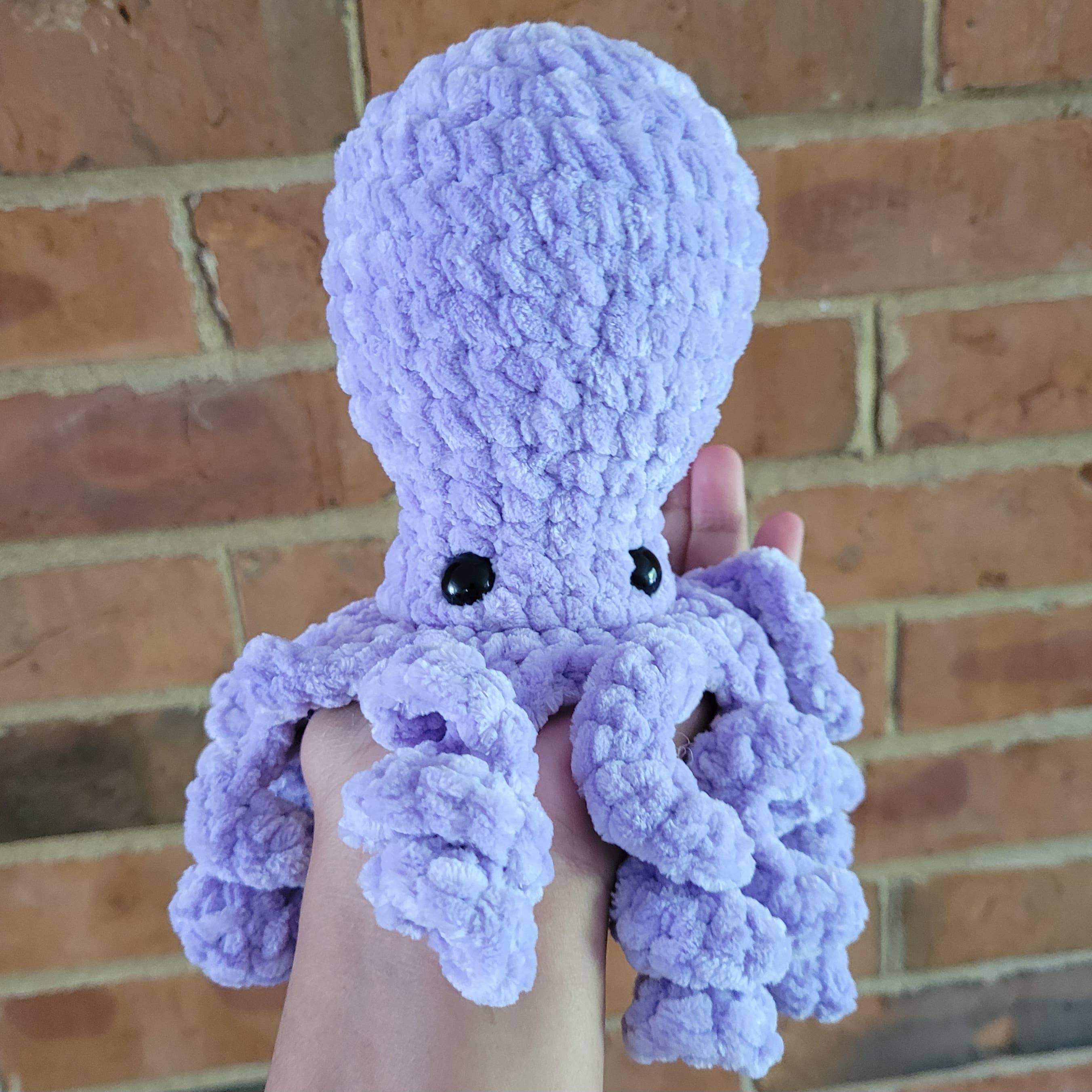 Katie Alay - Wholesale Knuffels - Kinderen en baby - 5" Gehaakte Octopus Knuffel1