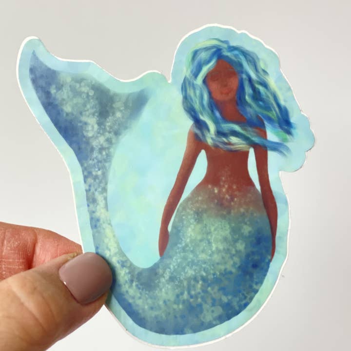 Sticker zeemeermin van de zee voor wholesale door Art Magic by Jewels Bee