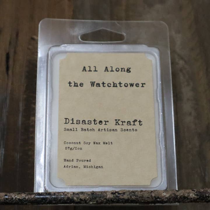 All Along the Watchtower Wax Melt for wholesale by Disaster Kraft