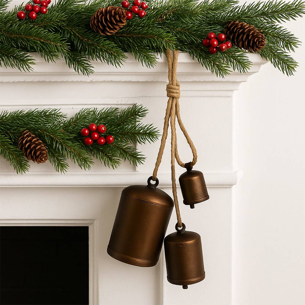 Haute Decor - Wholesale Bell - Hanging Jingle Bells 3 Assorted Sizes5