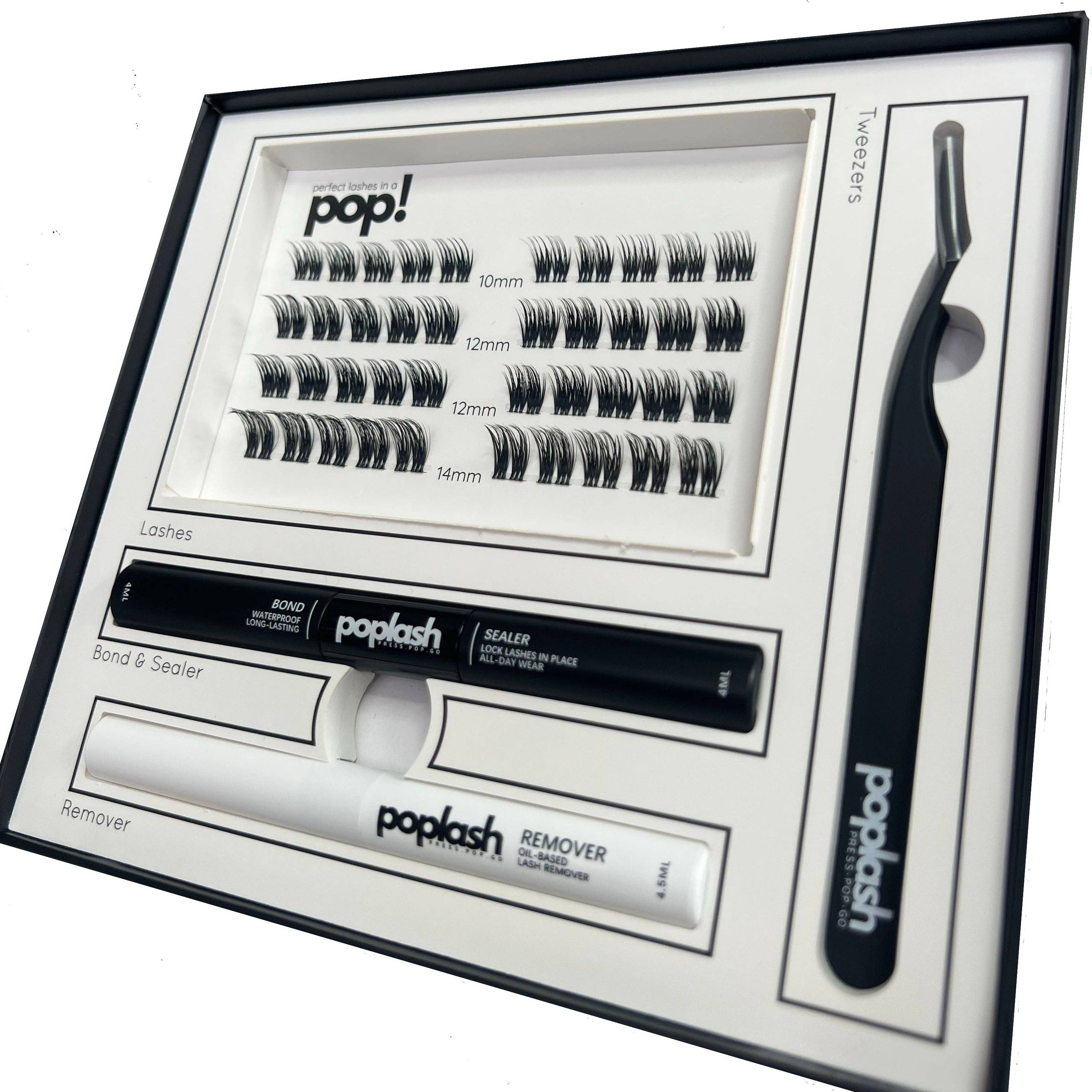 PopLash - Wholesale Fake lash applicator - DIY Eyelash Extension Kit – 7 Minute Lash Routine | PopLash3