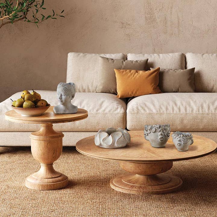 47th & Main (Creative Brands) - Wholesale Plant Pot - Petal Cement Pot
