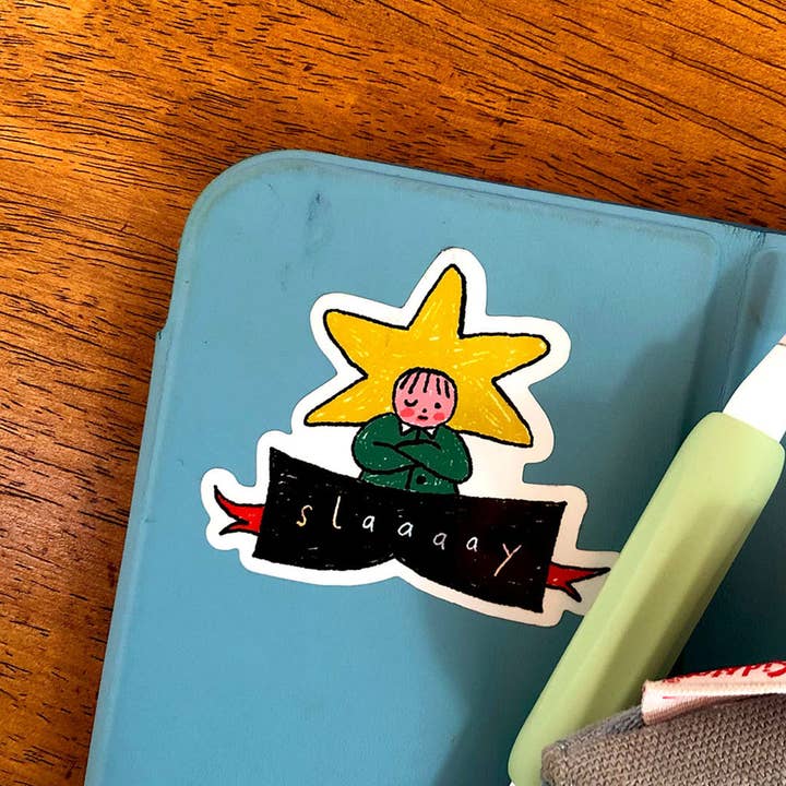 Bronagh Lee - Wholesale Sticker - Slay Holographic Sticker2