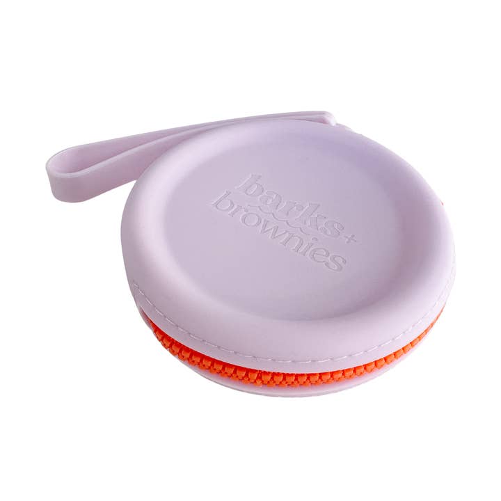 Silicon Treat Pouch - Powder Pink for wholesale by Barks and Brownies